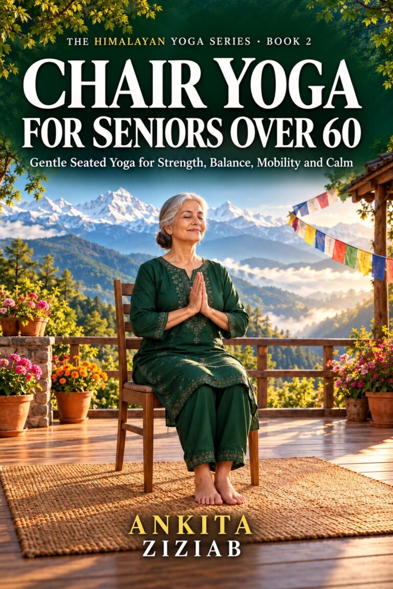 Chair Yoga for Seniors Over 60 by Ankita, book cover